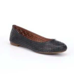 New Genuine Leather Lucky Brand Women's Eastlee Ballet Flat
